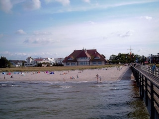 Strand mit Kurhaus
