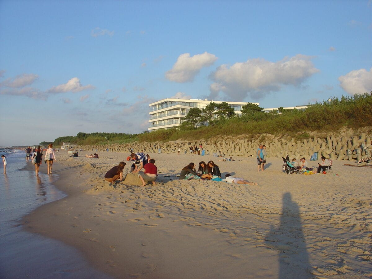 direkt am Strand