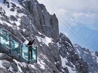 Treppe ins Nichts auf dem Dachstein