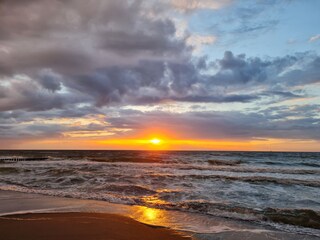 Abendstimmung am Strand