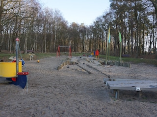 Wasserspielplatz unweit der Ferienwohnung