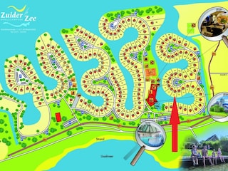 Lageplan Europarcs Ijsselmeer