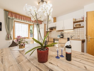 Eat-in kitchen apartment panoramic view