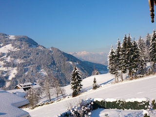 Valley view balcony
