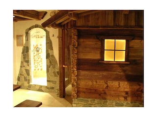 Almsauna und Wärmekabine im Haus