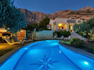 Villa Makarska Grabación al aire libre 8