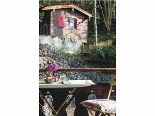 Haus 8, Blick nach Süden zum Hang