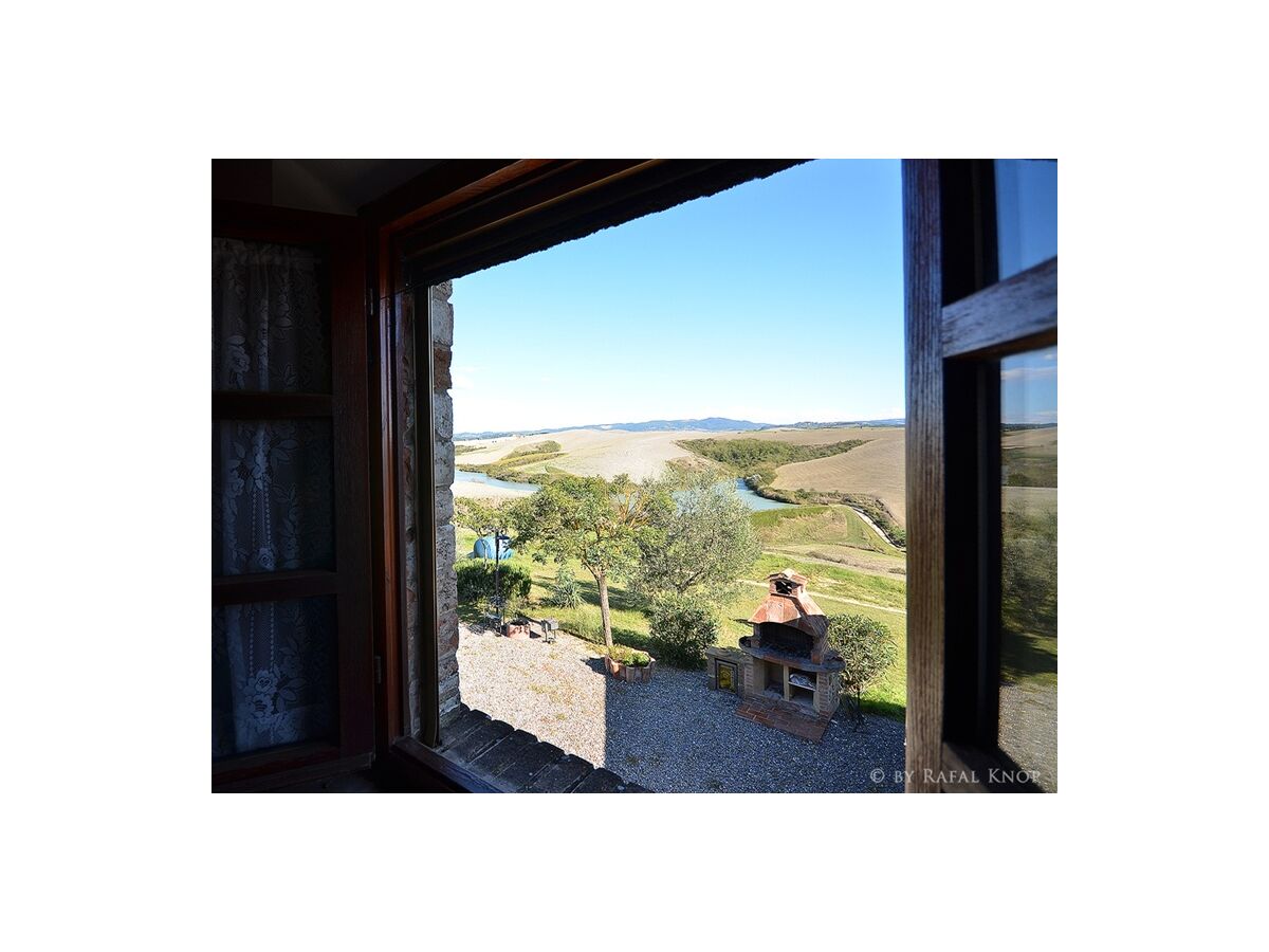 Blick aus dem Fenster der Ferienwohnung