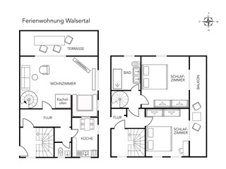 Appartamento per vacanze Oberstdorf Pianta del piano 19