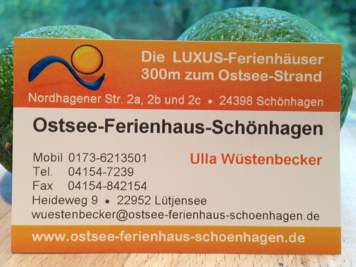 Holiday House Wustenbecker I Schonhagen Company Ostsee