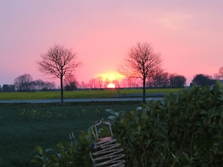 Sonnenuntergang an der Nordsee