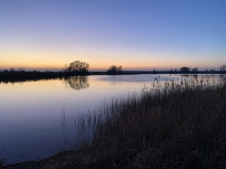 Die Elbe nur 2 Kilometer entfernt