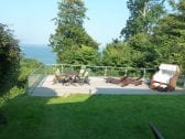 Platz genug: die Seeblick-Terrasse