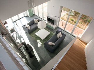 Wohnzimmer von Galerie aus