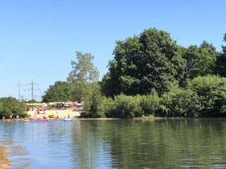 Badesee im Sommer