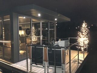 Maison flottante Lübeck-Schlutup Enregistrement extérieur 3