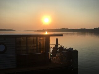 Huisboot Lübeck-Schlutup Buitenaudio-opname 3