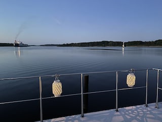 Abenstimmung auf der Dachterrasse