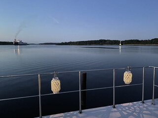 Huisboot Lübeck-Schlutup Buitenaudio-opname 6
