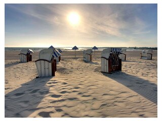 der Strand in Travemünde