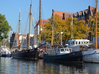 die Untertrave in Lübeck