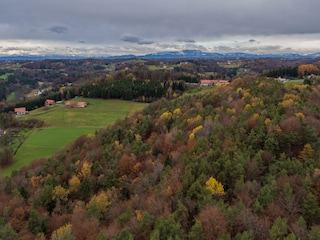 der Blick reicht bis Slowenien
