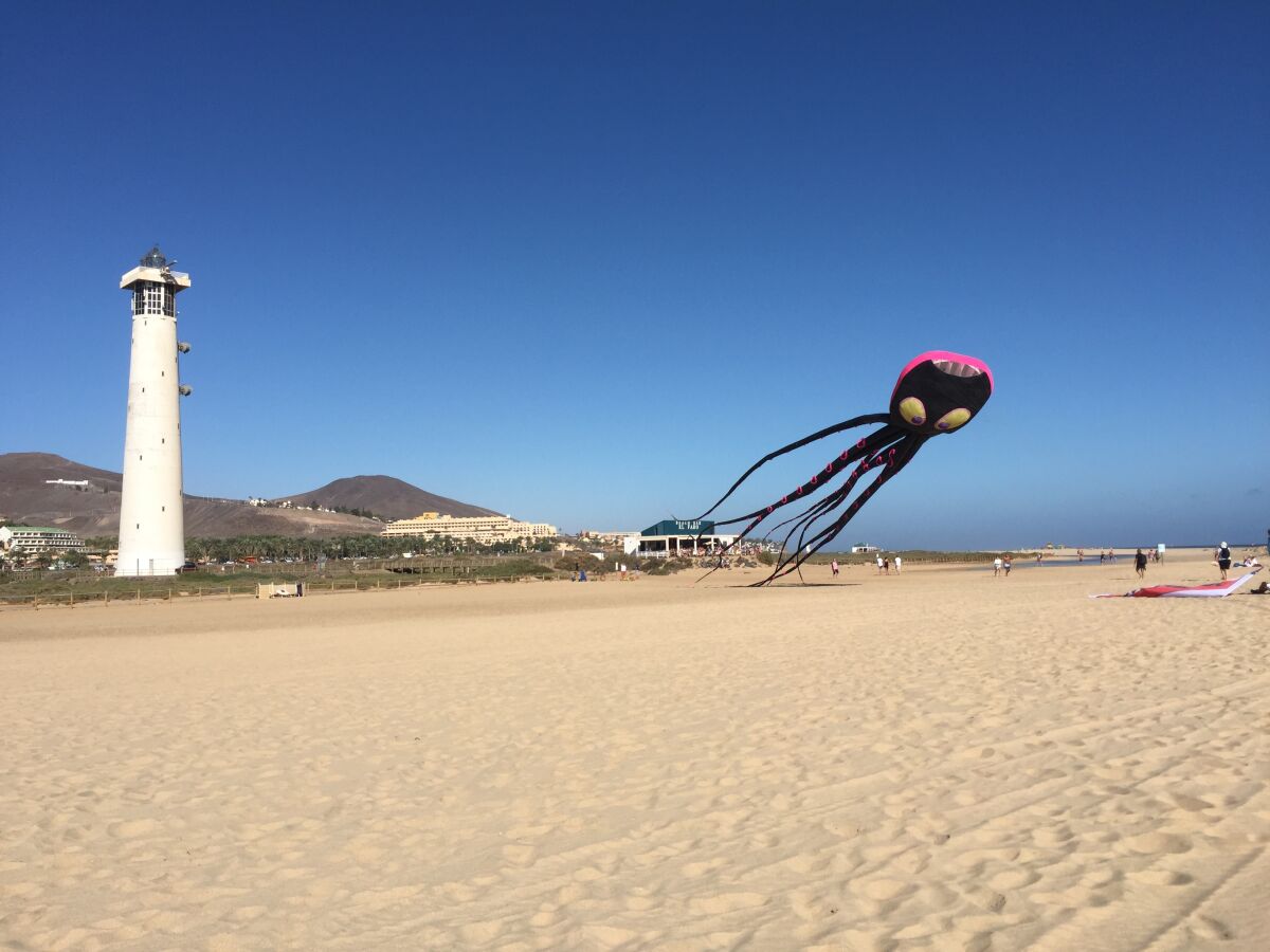 Jandía Leuchtturm und Strand