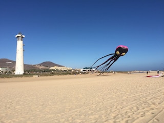 Jandía Leuchtturm und Strand