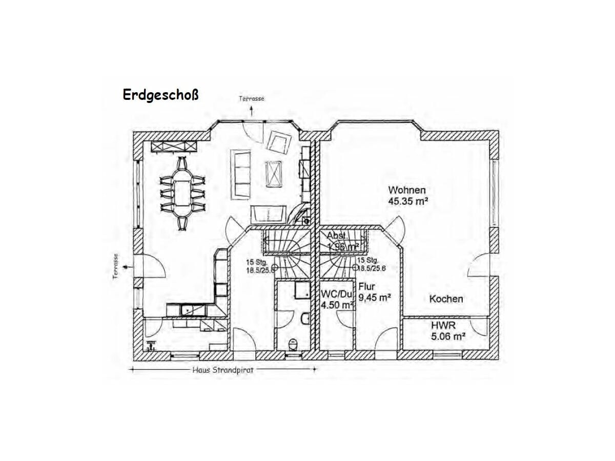 Ferienhaus Borkum Grundriss 19