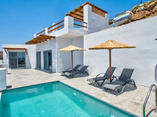 Maison de vacances Plakias Enregistrement extérieur 1