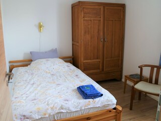 Schlafzimmer franz. Bett