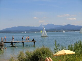 Badestrand am Chiemsee