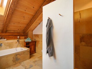 Badansicht Dusche (bodengleich) & Wanne
