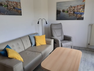 Wohnbereich mit elektrischem Fernsehsessel