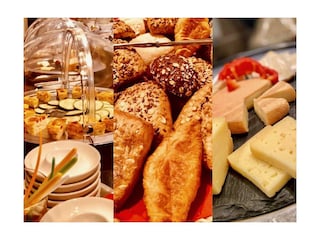 umfangreiches Frühstücksbuffet (kostenpflichtig)