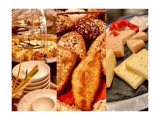 umfangreiches Frühstücksbuffet (kostenpflichtig)