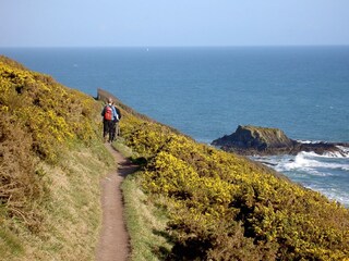 Beautiful hiking trails along the coast