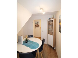 Esszimmer mit Balkon