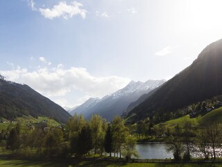 Blick zum Stubaier Gletscher