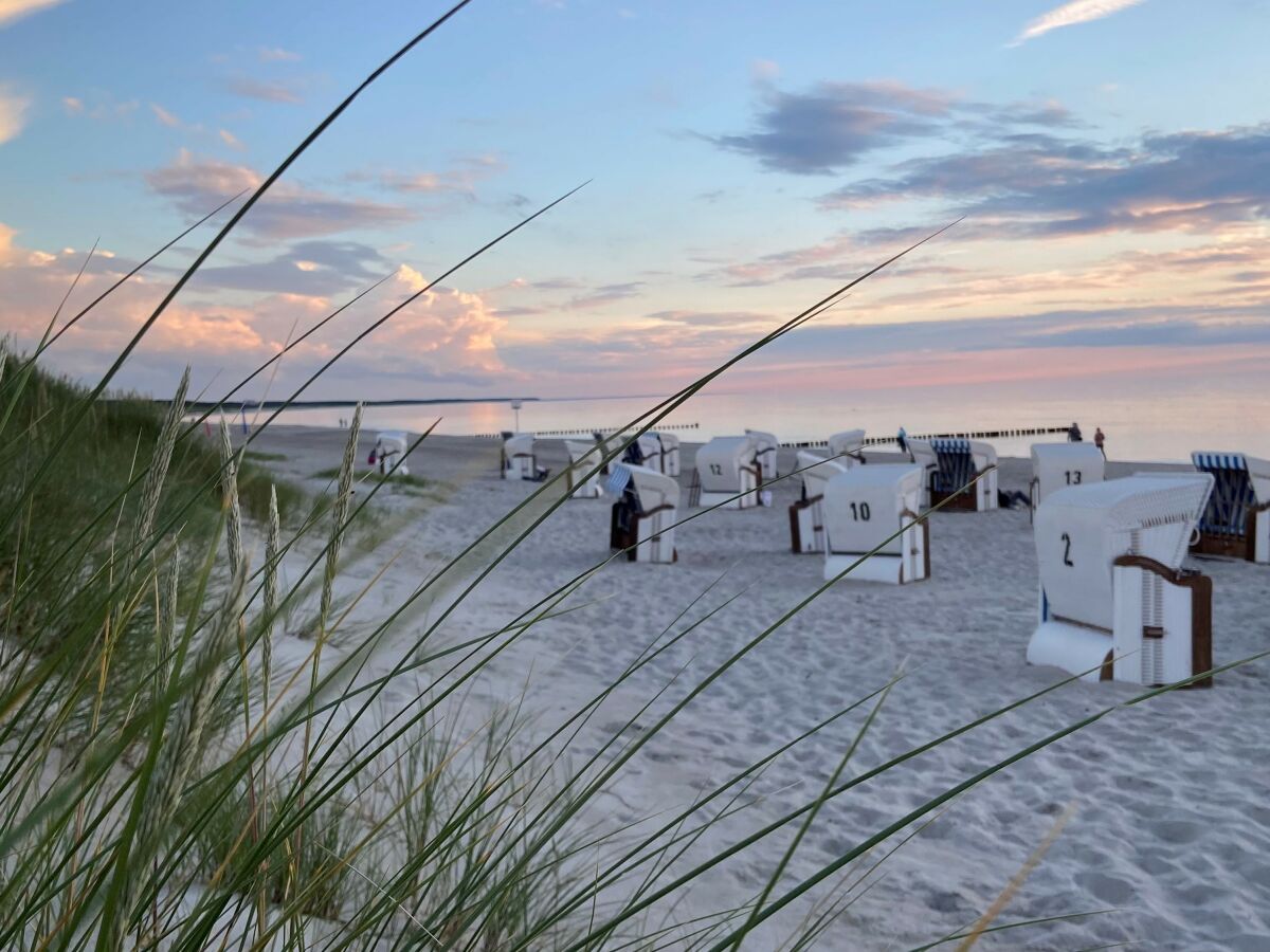 Strandkorbverleih direkt am Hauptaufgang