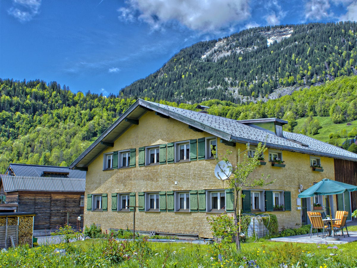 Vakantieappartement Au in Vorarlberg Buitenaudio-opname 1