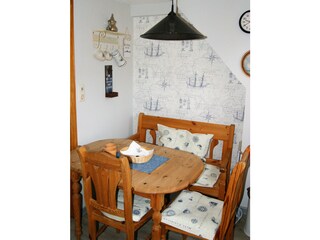 Sitzecke in der Küche