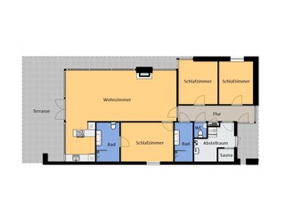 Casa per le vacanze Kamperland Pianta del piano 23