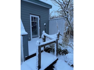 Terrasse im Winter