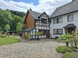 Seitenansicht Ferienhaus
