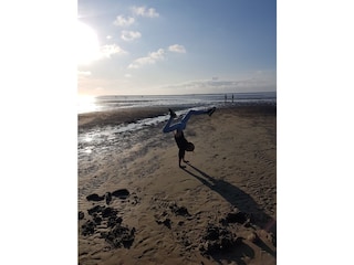 Sahlenburger Strand ist 1,5 km entfernt