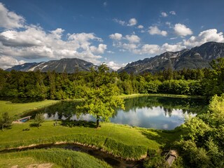 Blick vom Balkon