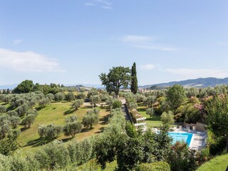 Ferienhaus Volterra Außenaufnahme 13