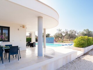 Veranda  and dining table