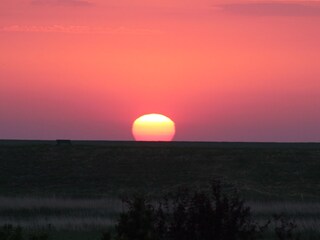 Sonnenuntergang am Wattenmeer